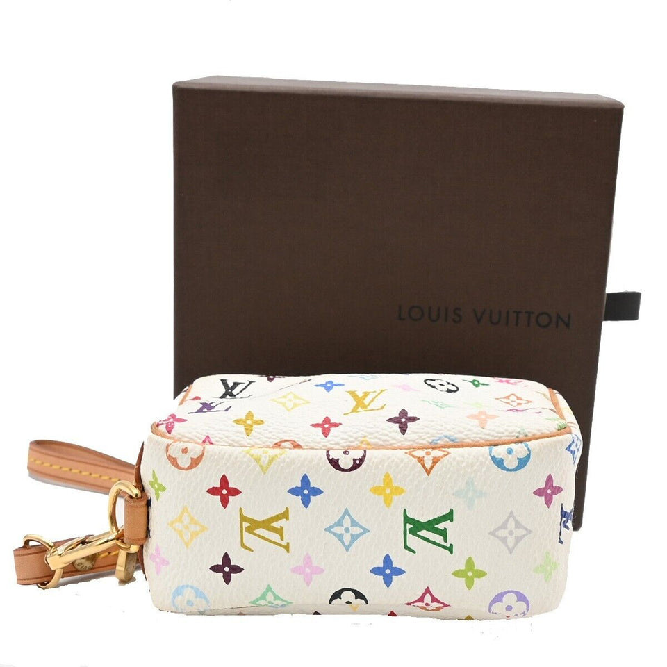 Louis Vuitton Trousse Wapity Pouch  Canvas Clutch Bag