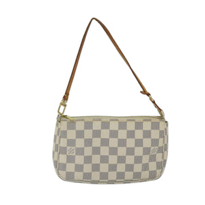 Louis Vuitton Pochette  Canvas Clutch Bag