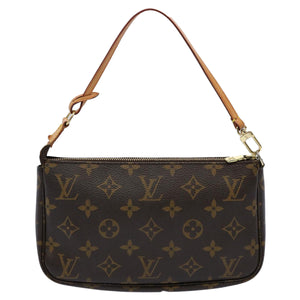Louis Vuitton Pochette Accessoires  Canvas Clutch Bag