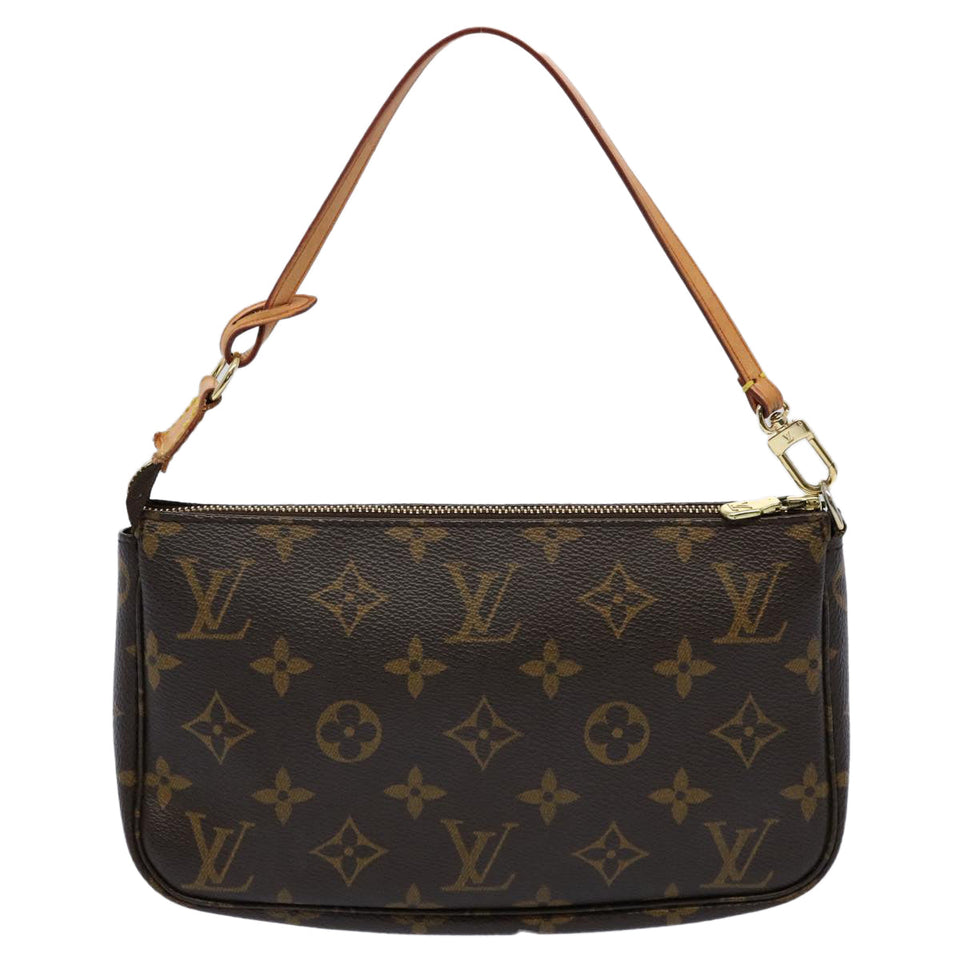 Louis Vuitton Pochette Accessoires  Canvas Clutch Bag