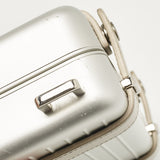 Christian Dior X Rimowa Silver Aluminum And Leather Personal Clutch Bag