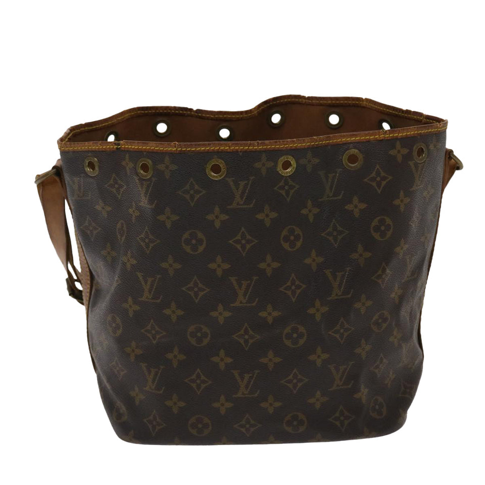 LOUIS VUITTON Monogram Petit Noe Shoulder Bag M42226 LV  48305