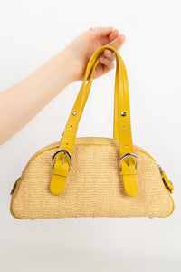 Sac en raphia Christian Dior