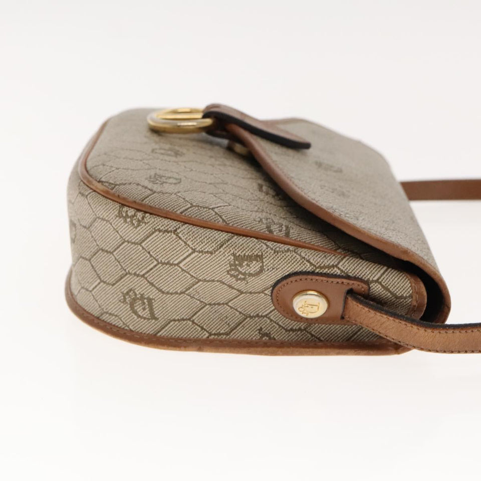 Dior Honeycomb  Canvas Shoulder Bag