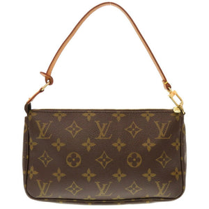 Louis Vuitton Pochette Accessoires  Canvas Clutch Bag