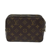 Louis Vuitton Trousse De Toilette 18  Canvas Clutch Bag