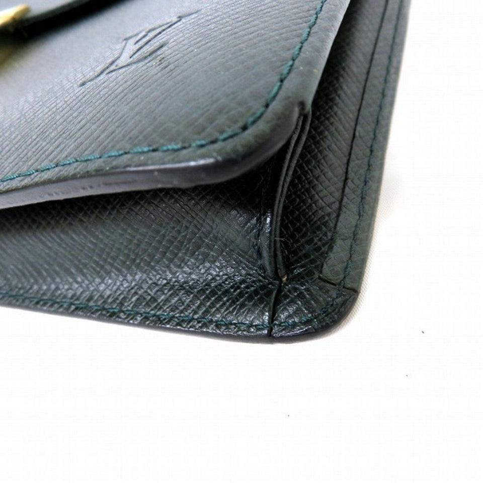 Louis Vuitton Selenga  Leather Clutch Bag