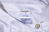 Chanel Ivory Ruffle Tank SZ 38