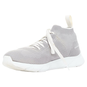 Dior Homme B21 Sockes logo knit low top lace sneakers