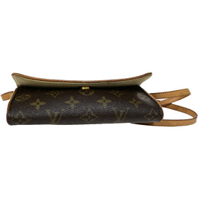 Louis Vuitton Pochette Twin  Canvas Clutch Bag
