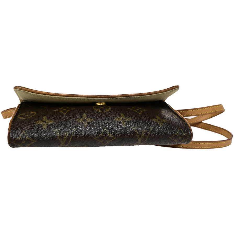 Louis Vuitton Pochette Twin  Canvas Clutch Bag