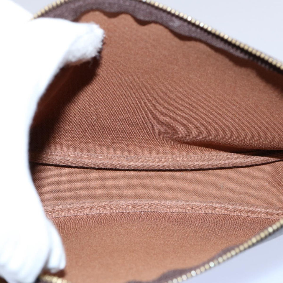 Louis Vuitton Pochette Accessoire  Canvas Clutch Bag