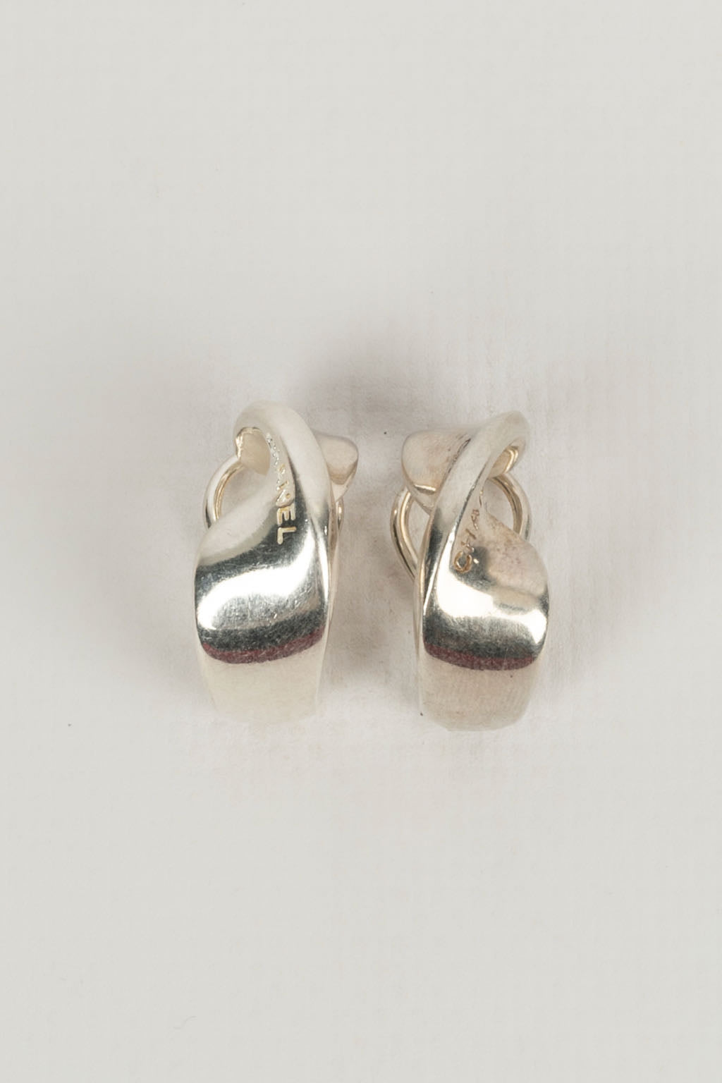 Boucles d'oreilles en argent Chanel