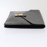 Louis Vuitton Senateur  Leather Clutch Bag
