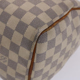 LOUIS VUITTON Damier Azur Speedy 25 Hand Bag N41534 LV Auth 49582