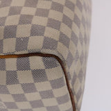 LOUIS VUITTON Damier Azur Speedy 25 Hand Bag N41534 LV Auth 49582