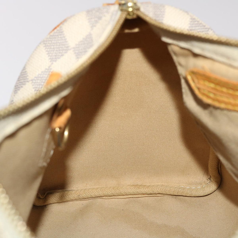 LOUIS VUITTON Damier Azur Speedy 25 Hand Bag N41534 LV Auth 49582