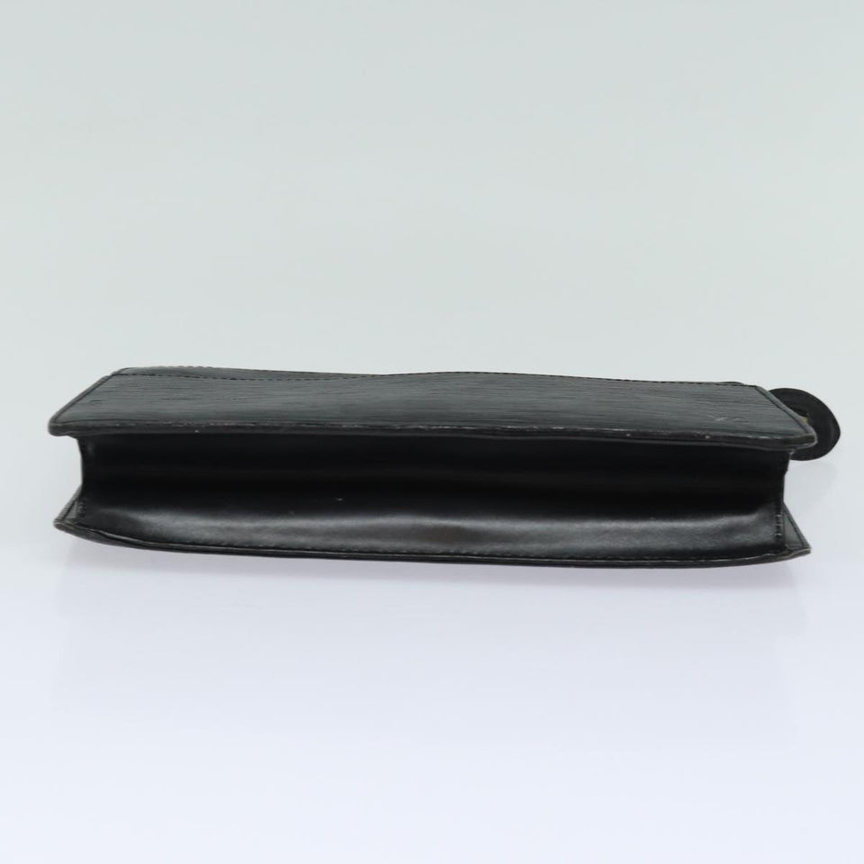 Louis Vuitton Epi Pochette Homme Clutch Bag Black Noir