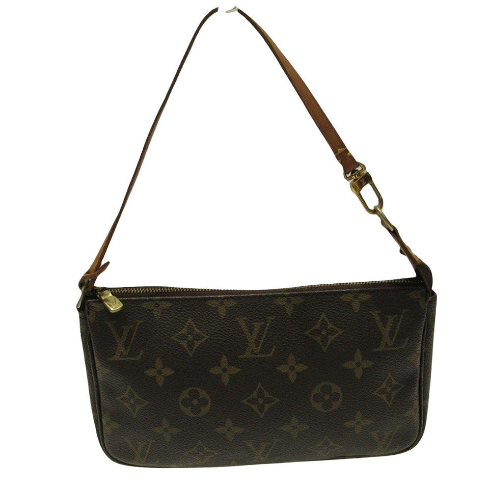Louis Vuitton Pochette Accessoires  Canvas Clutch Bag
