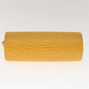 Louis Vuitton Soufflot  Leather Clutch Bag