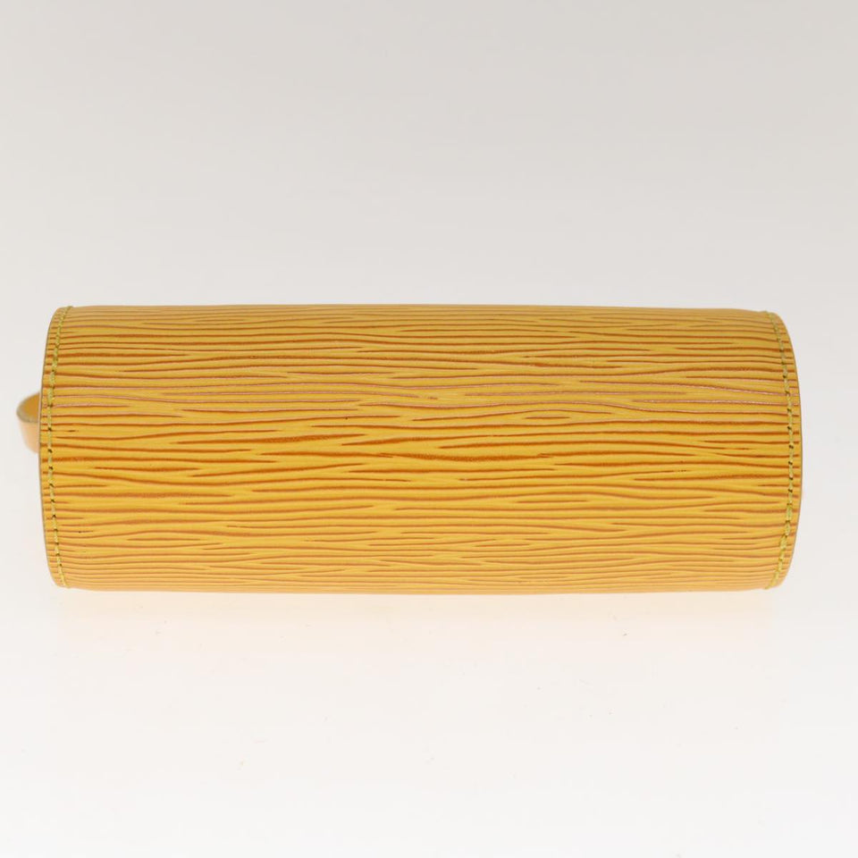 Louis Vuitton Soufflot  Leather Clutch Bag
