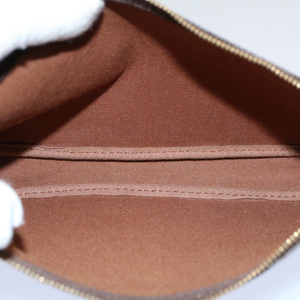 Louis Vuitton Pochette Accessoire  Canvas Clutch Bag