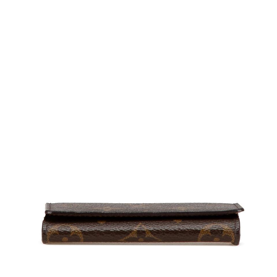 Brown Louis Vuitton Monogram Card Case
