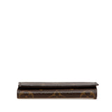 Brown Louis Vuitton Monogram Card Case