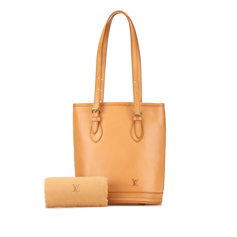 Brown Louis Vuitton Nomade Petit Bucket