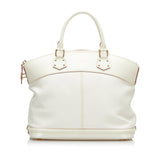Louis Vuitton Lockit PM White Suhali