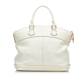 Louis Vuitton Lockit PM White Suhali