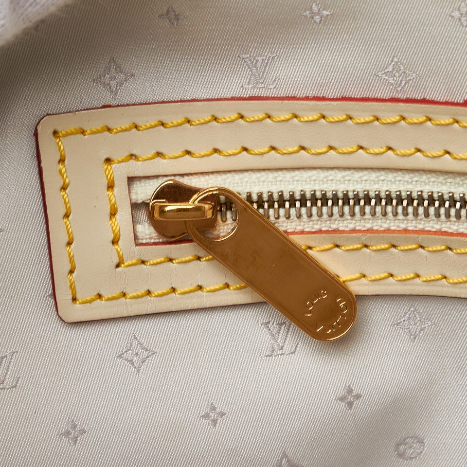 Louis Vuitton Lockit PM White Suhali