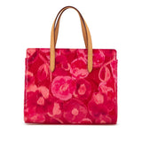 Pink Louis Vuitton Monogram Vernis Ikat Catalina BB Handbag