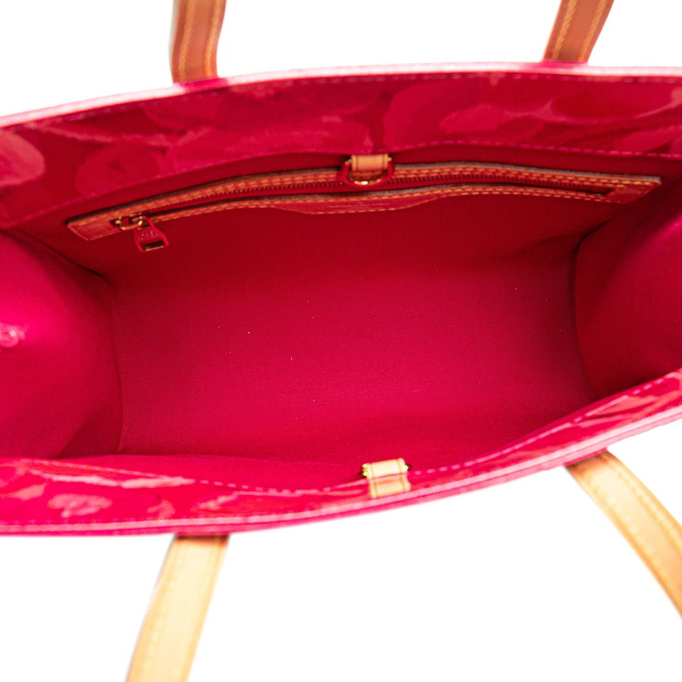 Pink Louis Vuitton Monogram Vernis Ikat Catalina BB Handbag