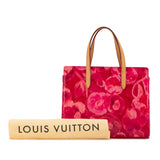 Pink Louis Vuitton Monogram Vernis Ikat Catalina BB Handbag