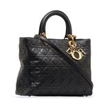 DIORLarge Cannage Lady  Satchel