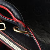 Blue Louis Vuitton Monogram Empreinte Montaigne BB Satchel