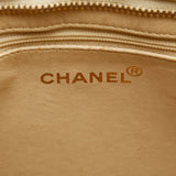 Chanel Medallion Tote Bag White Caviar Gold