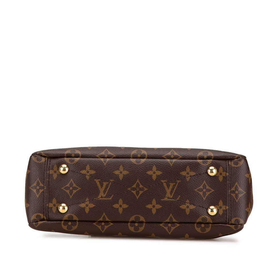 Brown Louis Vuitton Monogram Pallas BB Satchel