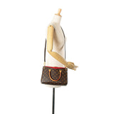 Brown Louis Vuitton Monogram Pallas BB Satchel