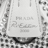 Prada Re-Edition 2000 Mini Satin Crystal