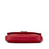 Red Louis Vuitton New Wave Chain Pochette Crossbody Bag