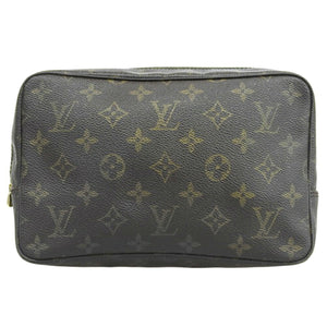 Louis Vuitton Trousse De Toilette 25  Canvas Clutch Bag
