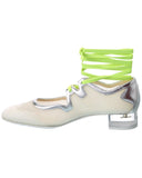 Dior D-Mension Rubber & Leather Pump
