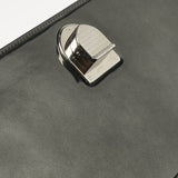 Dior Grey Patent Leather Medium Diorama Shoulder Bag