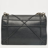 Dior Black Leather Medium Diorama Flap Shoulder Bag