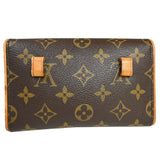 Louis Vuitton Pochette Florentine  Canvas Clutch Bag