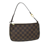 Louis Vuitton Pochette Accessoire  Canvas Clutch Bag