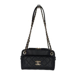 Chanel bag Black Caviar Quilted Small In & Out Camera Case
