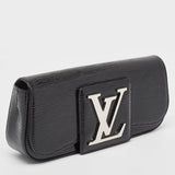 Louis Vuitton Black Electric Epi Leather Sobe Clutch..